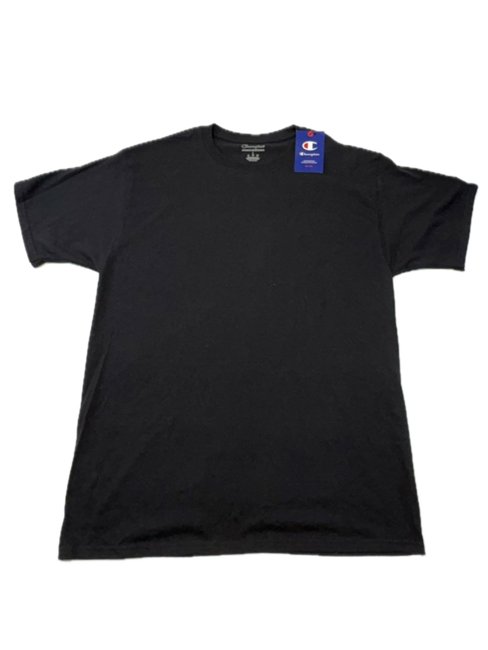 NWT Champion Classic Short Sleeve Cotton Tee Black Size XL